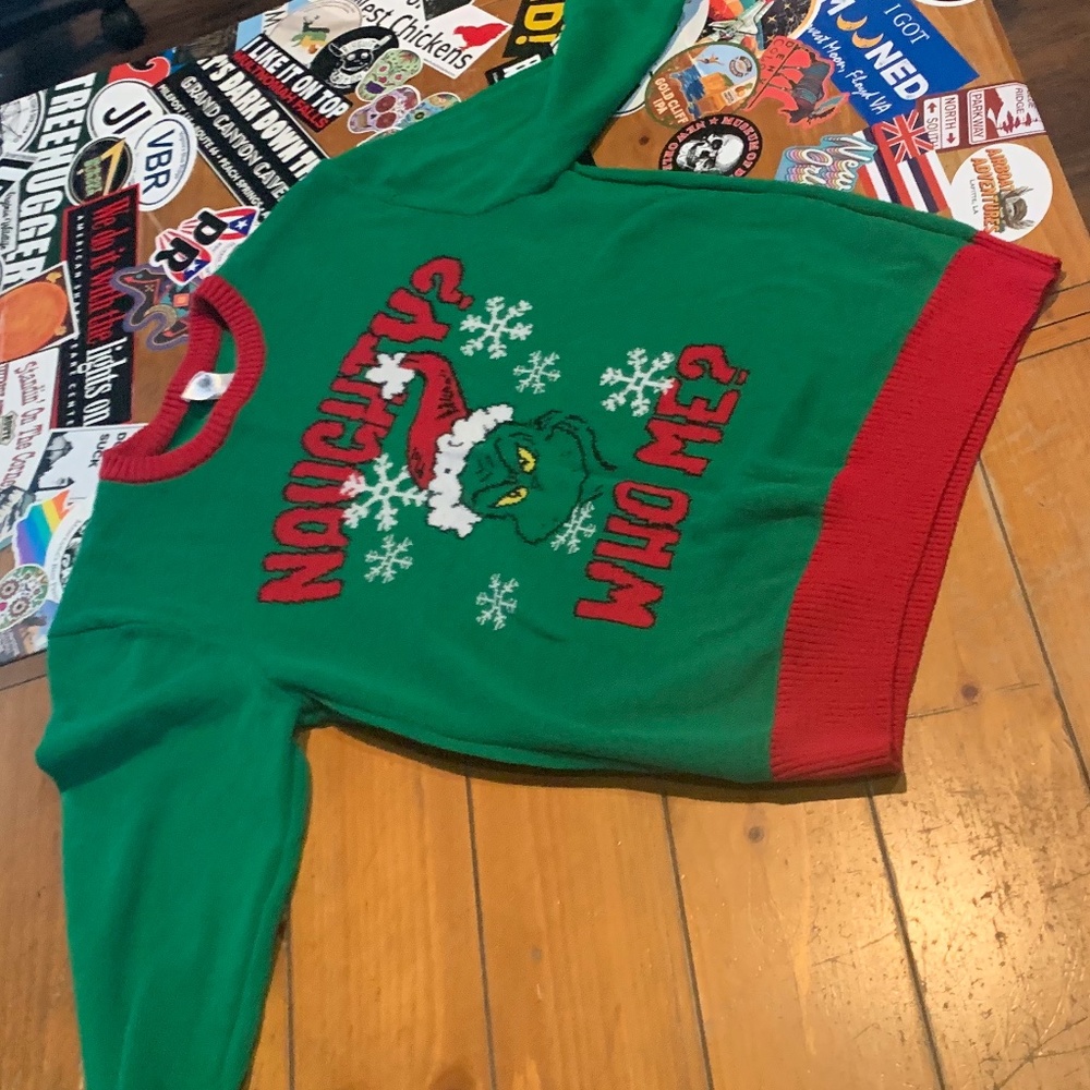Xmas Grinch Sweater!
